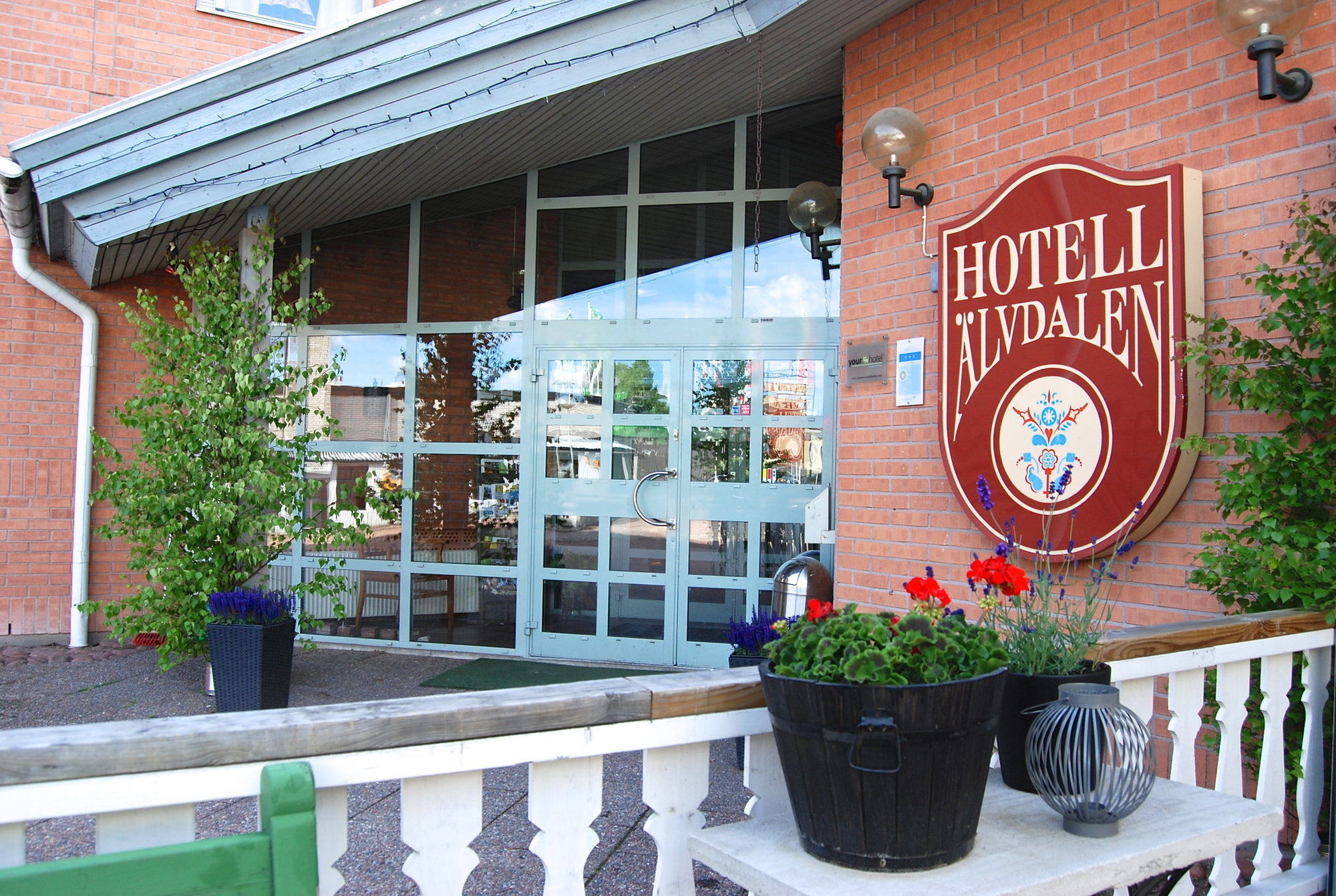 流域酒店 Älvdalen 外观 照片